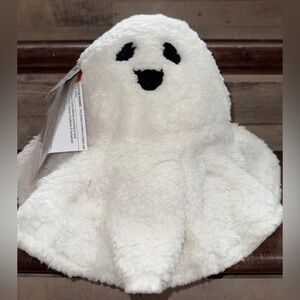 Super Cute 🥰  Plush White Ghost 👻 Halloween LED Light Up ~9.5” by Goblin & Ghoul